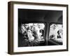 Indian children looking into puppeteer Bil Baird's car, March 1962.-James Burke-Framed Premium Photographic Print