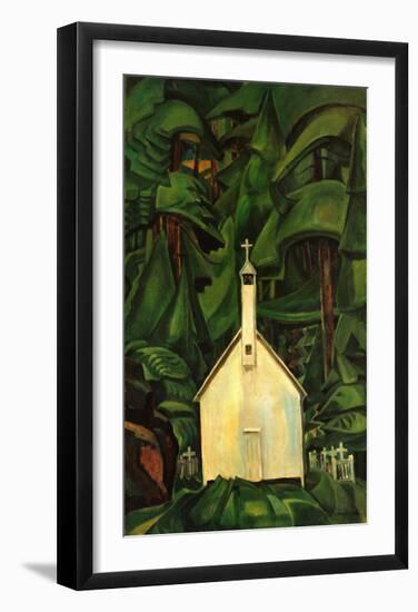Indian Church-Emily Carr-Framed Art Print