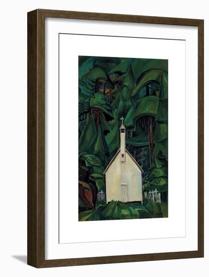 Indian Church-Emily Carr-Framed Premium Giclee Print