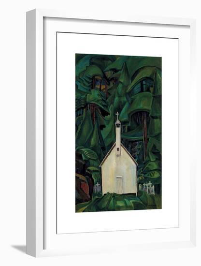 Indian Church-Emily Carr-Framed Premium Giclee Print