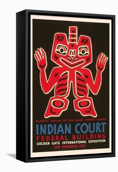 Indian Court Poster-null-Framed Stretched Canvas