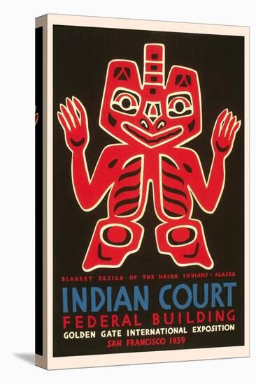 Indian Court Poster-null-Stretched Canvas