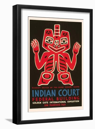 Indian Court Poster-null-Framed Art Print