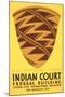 Indian Court Poster-null-Mounted Art Print