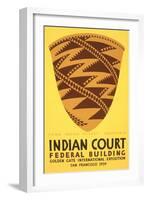 Indian Court Poster-null-Framed Art Print