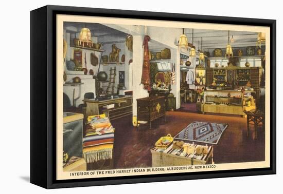 Indian Crafts, Albuquerque, New Mexico-null-Framed Stretched Canvas