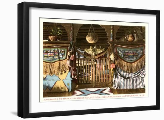 Indian Crafts, Albuquerque, New Mexico-null-Framed Art Print