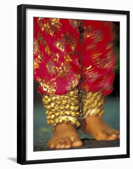 Indian Cultural Dances, Port of Spain, Trinidad, Caribbean-Greg Johnston-Framed Premium Photographic Print