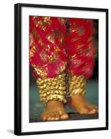 Indian Cultural Dances, Port of Spain, Trinidad, Caribbean-Greg Johnston-Framed Premium Photographic Print