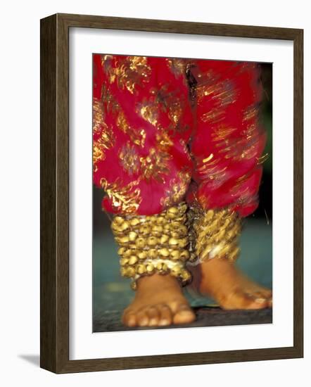 Indian Cultural Dances, Port of Spain, Trinidad, Caribbean-Greg Johnston-Framed Photographic Print