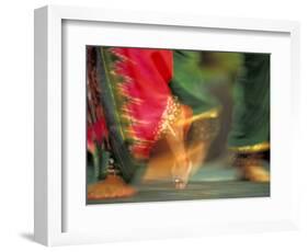 Indian Cultural Dances, Port of Spain, Trinidad, Caribbean-Greg Johnston-Framed Photographic Print