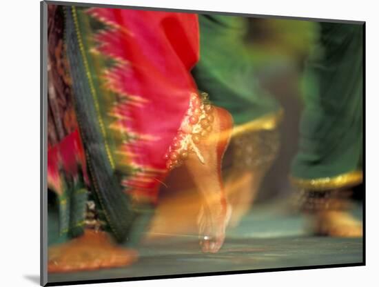 Indian Cultural Dances, Port of Spain, Trinidad, Caribbean-Greg Johnston-Mounted Photographic Print