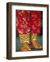 Indian Cultural Dances, Port of Spain, Trinidad, Caribbean-Greg Johnston-Framed Photographic Print