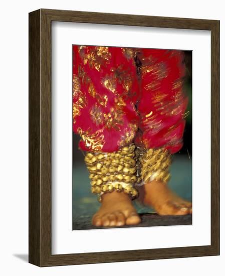 Indian Cultural Dances, Port of Spain, Trinidad, Caribbean-Greg Johnston-Framed Photographic Print