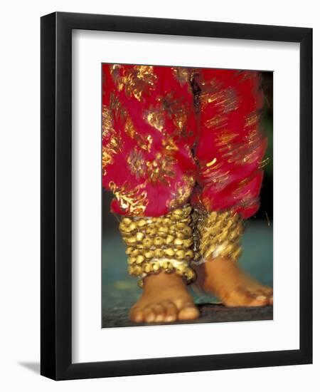 Indian Cultural Dances, Port of Spain, Trinidad, Caribbean-Greg Johnston-Framed Photographic Print