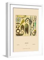 Indian Cultural Objects-Racinet-Framed Art Print