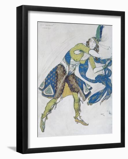 Indian Dance (La Marquise De Casat), 1912-Léon Bakst-Framed Giclee Print