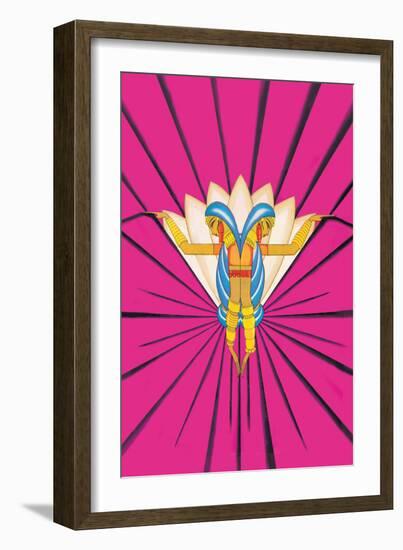 Indian Dance-Frank Mcintosh-Framed Art Print