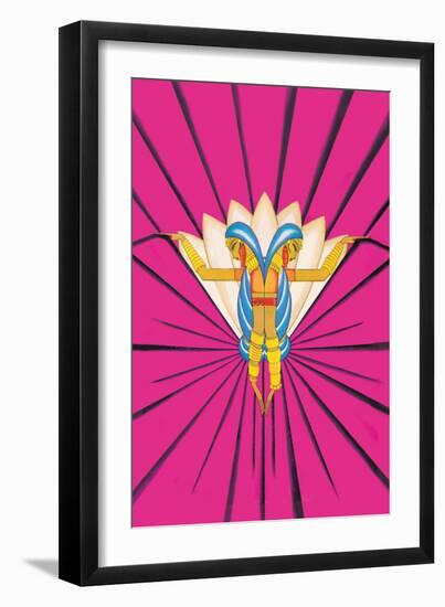 Indian Dance-Frank Mcintosh-Framed Art Print