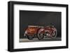 Indian despatch tow 3 wheeler 1940-Simon Clay-Framed Photographic Print