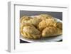 Indian Diwali Delicacy Sweet Served on A Plate-yadunandan-Framed Photographic Print