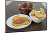 Indian Diwali Delicacy Sweets Served on A Table-yadunandan-Mounted Photographic Print