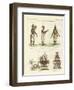 Indian Dresses-null-Framed Giclee Print