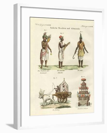 Indian Dresses-null-Framed Giclee Print