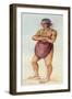 Indian Elder or Chief-John White-Framed Giclee Print