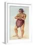 Indian Elder or Chief-John White-Framed Giclee Print