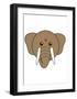 Indian Elephant-null-Framed Art Print