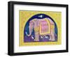 Indian Elephant-Linda Benton-Framed Premium Giclee Print