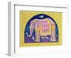 Indian Elephant-Linda Benton-Framed Premium Giclee Print