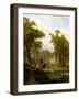 Indian Encampment, Shoshone Village, 1860-Albert Bierstadt-Framed Giclee Print