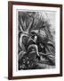 Indian Extracting Pulque, Mexico, 19th Century-Edouard Riou-Framed Giclee Print