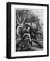 Indian Extracting Pulque, Mexico, 19th Century-Edouard Riou-Framed Giclee Print