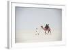 Indian Family Enjoying a Camel Ride in the White Desert-Annie Owen-Framed Photographic Print