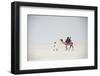 Indian Family Enjoying a Camel Ride in the White Desert-Annie Owen-Framed Photographic Print