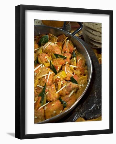 Indian Food, Chicken Tikka Masala, India-Tondini Nico-Framed Photographic Print