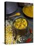 Indian Food, Pan of Dhal, India-Tondini Nico-Stretched Canvas