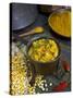 Indian Food, Pan of Dhal, India-Tondini Nico-Stretched Canvas