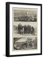 Indian Frontier Sketches-null-Framed Giclee Print