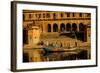 Indian Gondolier, Flower Holi Festival, Vrindavan, Uttar Pradesh, India, Asia-Laura Grier-Framed Photographic Print