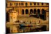 Indian Gondolier, Flower Holi Festival, Vrindavan, Uttar Pradesh, India, Asia-Laura Grier-Mounted Photographic Print