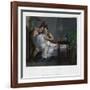 Indian Gratitude - Peruvians Attending Las Cassas-null-Framed Giclee Print