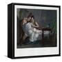 Indian Gratitude - Peruvians Attending Las Cassas-null-Framed Stretched Canvas