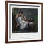 Indian Gratitude - Peruvians Attending Las Cassas-null-Framed Giclee Print