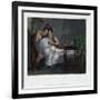 Indian Gratitude - Peruvians Attending Las Cassas-null-Framed Giclee Print