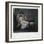 Indian Gratitude - Peruvians Attending Las Cassas-null-Framed Giclee Print