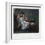 Indian Gratitude - Peruvians Attending Las Cassas-null-Framed Giclee Print